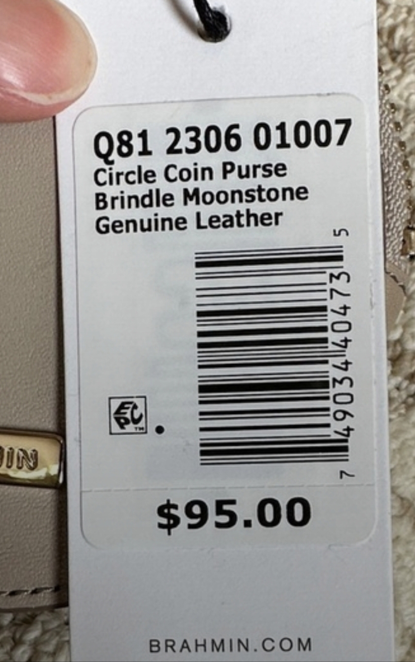 Brahmin Bag Charm/Keyring Coin Purse - Picture 3 of 9